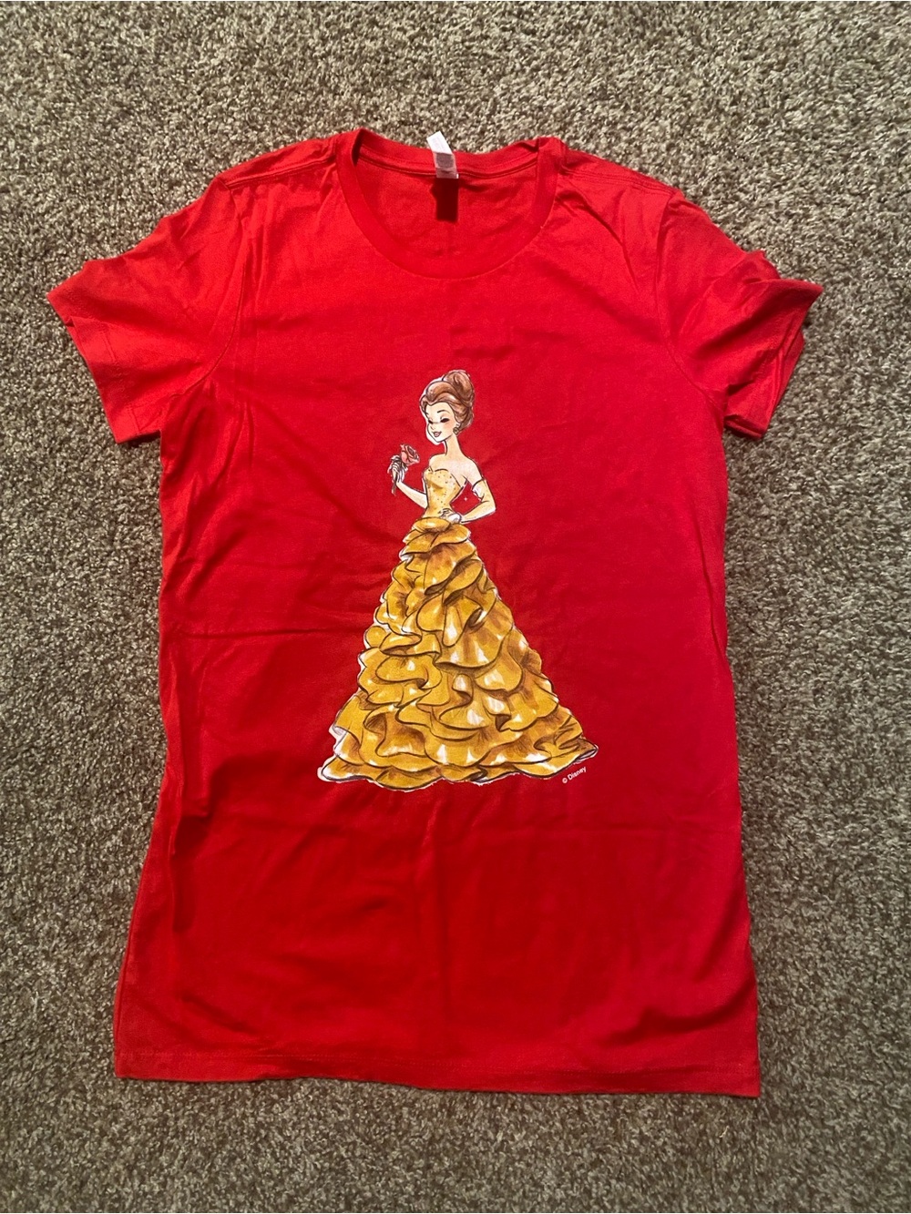 Disney’s Belle Juniors T-shirt NEVER WORN